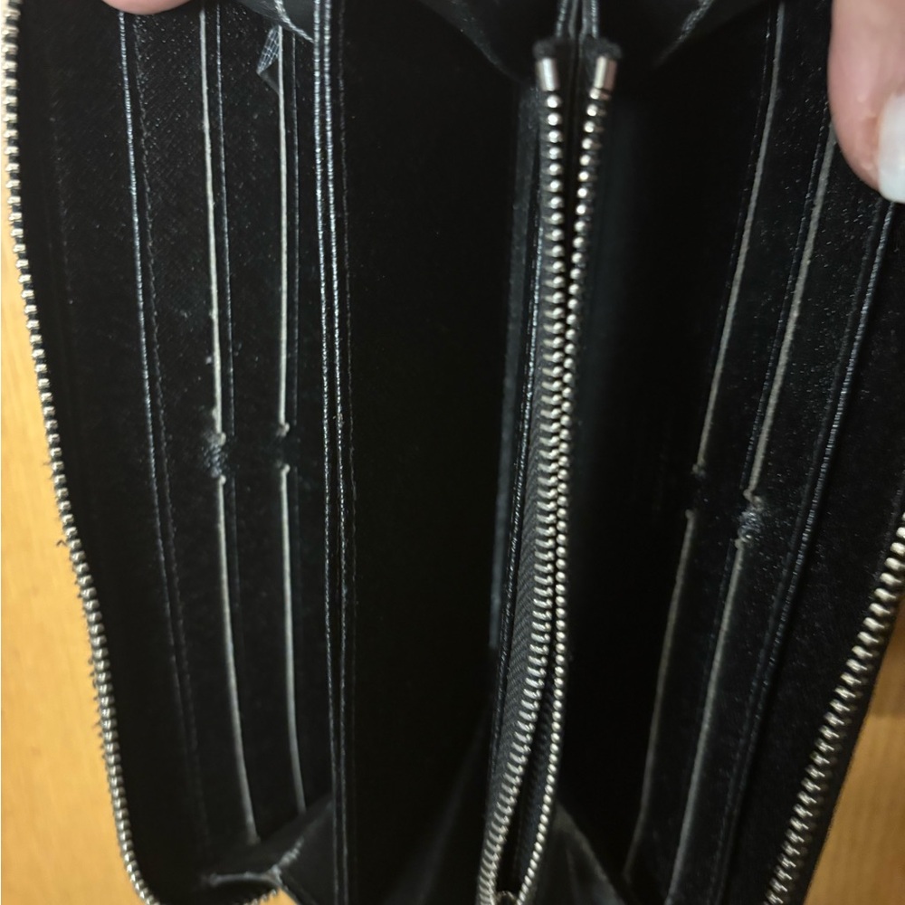 Louis Vuitton Black Leather Interior